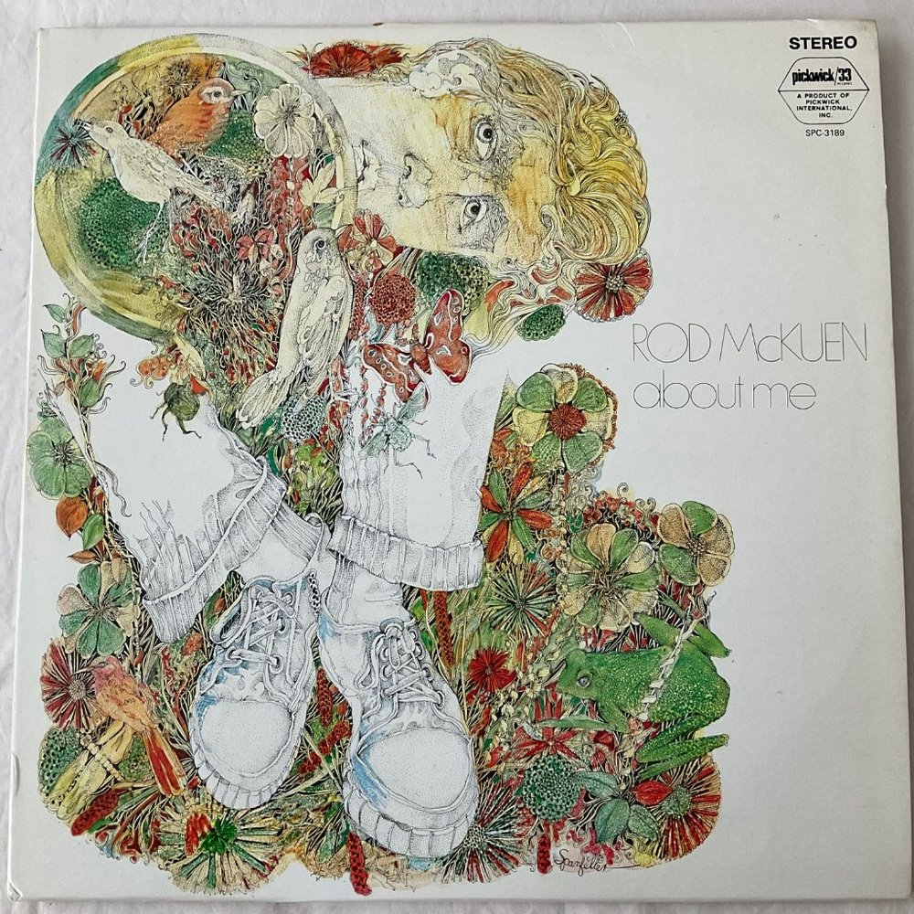 Rod McKuen: About Me Vintage Vinyl Record